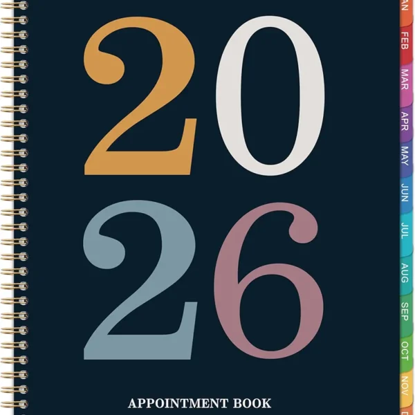 2026 Appointment Book - 2026 Daily Planner